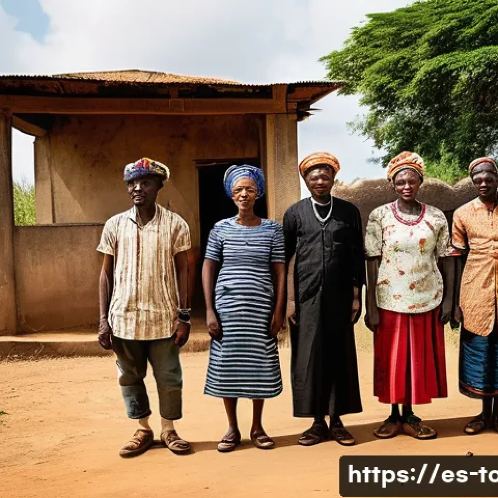 토고와 가나의 국경 문제 - **Prompt 1: Echoes of Colonial Lines - Ewe Unity at the Border**
    "A poignant and historically ri...