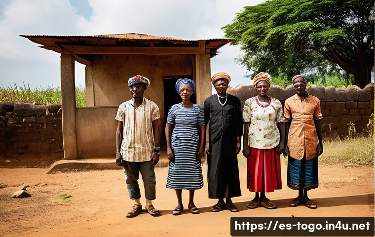 토고와 가나의 국경 문제 - **Prompt 1: Echoes of Colonial Lines - Ewe Unity at the Border**
    "A poignant and historically ri...